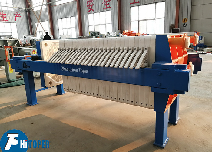 Manual Oil Filter Press Machine / Industrial Filter Press With