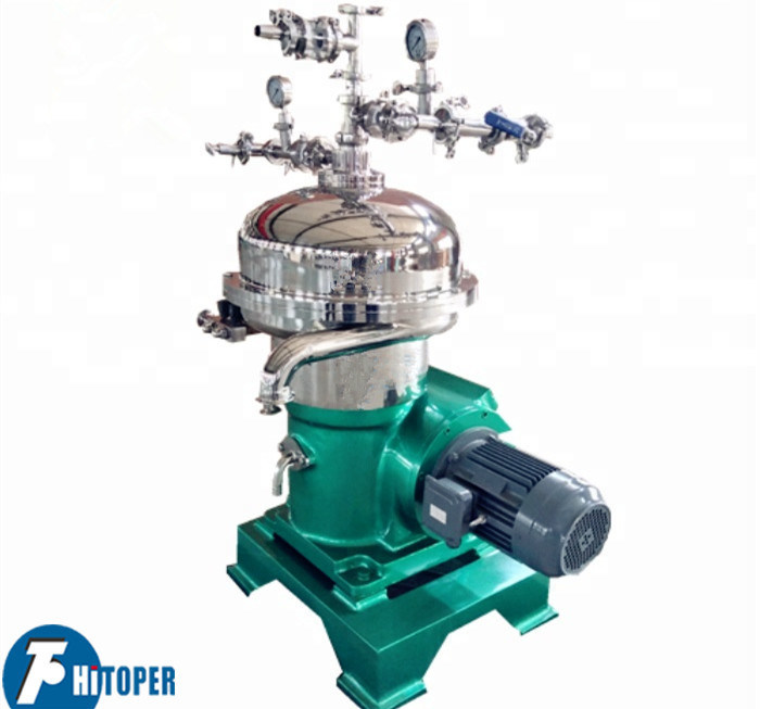 6600r/Min Speed Stainless Steel Disc Bowl Separator Fruit Juice