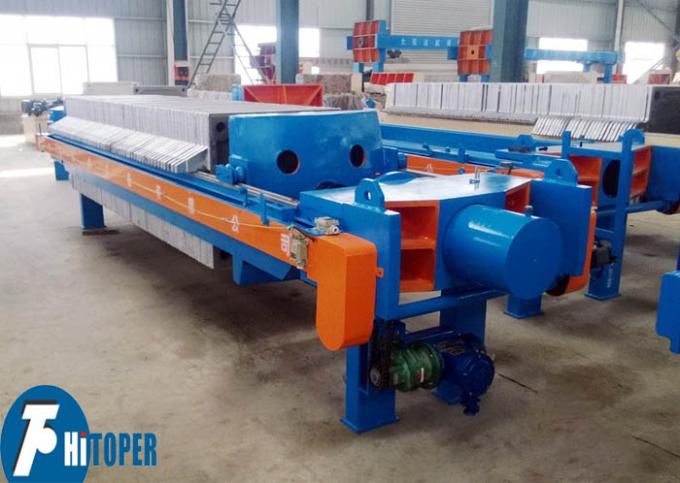 0.6Mpa Pressure Plate And Frame Filter Press Oil Water Copper Mine Filtration