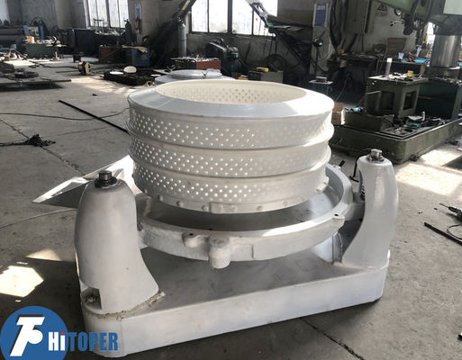 Special Plastic Lining Drum 1000mm Three-Column Industrial Basket Centrifuge for Solid-Liquid Separation