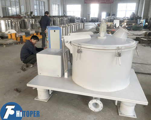 Customized Plastic Lining Platform Base Centrifuge for Solids Separation