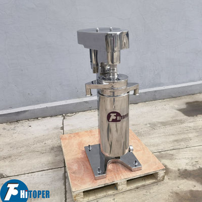 1.5kw Motor Drive Precision Tubular Centrifuge for Citrus Essential Oils Extraction