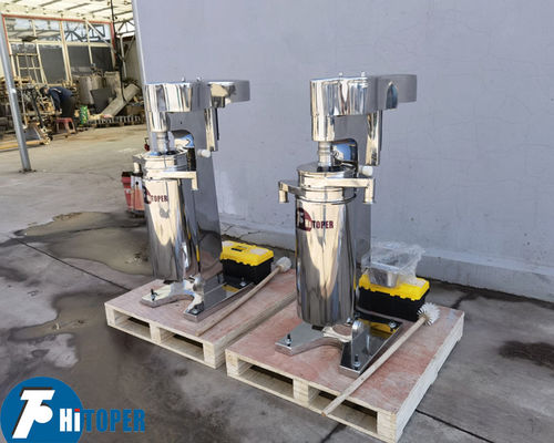 High Precision Tubular Centrifuge for Separating Solid Liquid Suspensions with Small Particle Sizes in Various Industrial Applications