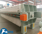 China manufacturers program controlled solid-liquid separation filter press with automatic cake discharge