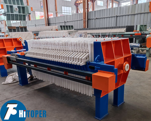 Hot Sale In US Market Automatic Industrial Filter Press, 870x870mm Chamber Plate Filter