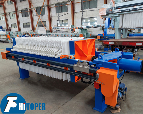 Hot Sale In US Market Automatic Industrial Filter Press, 870x870mm Chamber Plate Filter