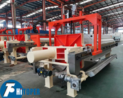 Biological wastewater used essential pressure automatic filter press machine in sludge dewatering system