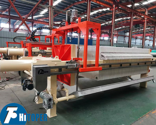 1000x1000 PP Plate Automatic Industrial Filter Press,Filter Cake Thickness 30mm