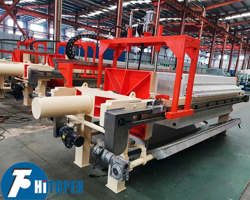 Advanced Coal Washing Water Treatment Industrial Filter Press 4.0KW PP Plate Filtration Machine