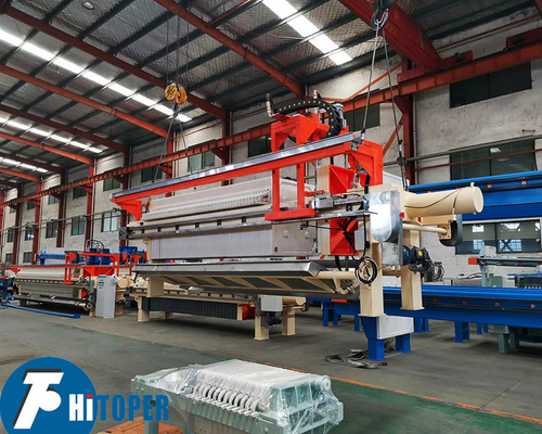Advanced Coal Washing Water Treatment Industrial Filter Press 4.0KW PP Plate Filtration Machine