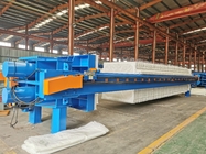 Double- Cylinder Wastewater Sludge Dewatering Filter Press For Large Building Project