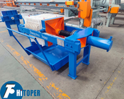 Automatic  Hydraulic Compress Sludge Dewatering Industrial Filter Press For Wastewater Filtration