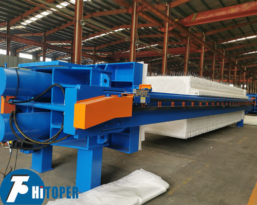 Industrial Filter Press for Wastewater Treatment and Solid Liquid Separation in Chemical Plating and Printing Industries