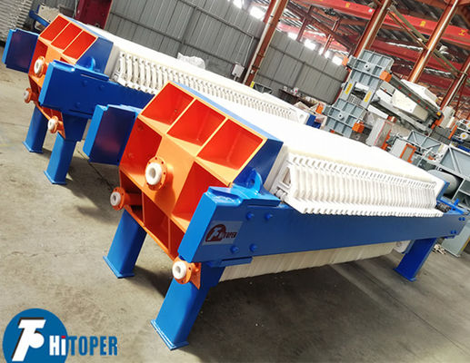 50m2 Industrial PP Plate Filtration Machine for Printing and Dyeing Wastewater Treatment