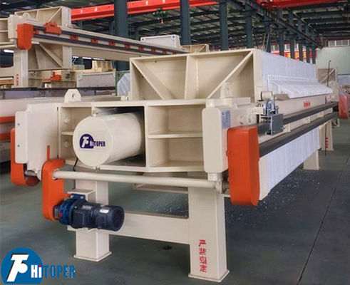 Hydraulic Chamber Filter Press with Automatic Control System and Safety Devices for and Wastewater Sludge Separation
