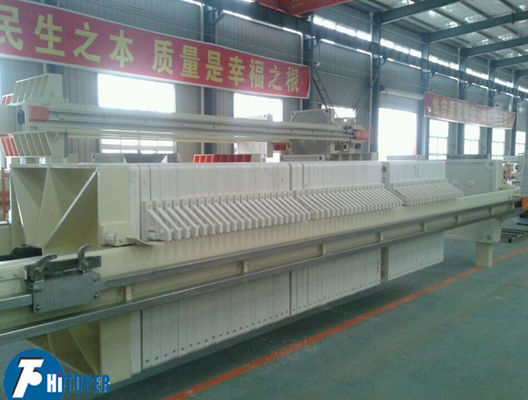 Chamber Filter Press Offering Open Flow and Corner Feed Liquid Forms for Operation in Coal Washing Petroleum and Textile Industries