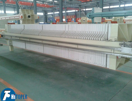 Chamber Filter Press Offering Open Flow and Corner Feed Liquid Forms for Operation in Coal Washing Petroleum and Textile Industries