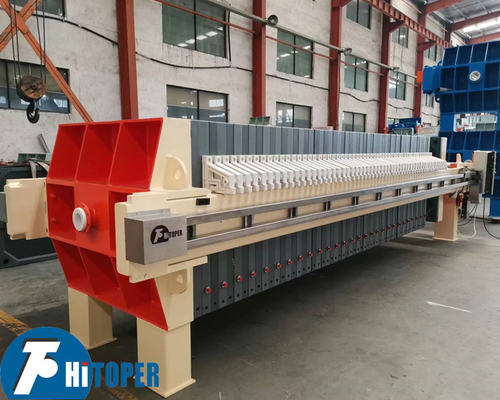 1250*1250mm Membrane Filter Press For High Moisture Content Ratio