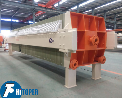 Membrane Filter Press for Separating Viscous Material and Achieving Low Cake Moisture in Brewery Production