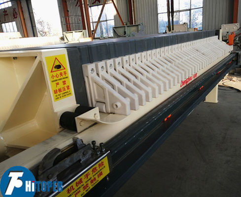 PLC Controlled Automatic Membrane Filter Press Dewatering Municipal in Wastewater Treatment
