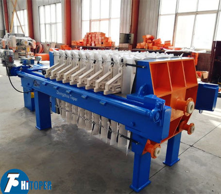 Membrane Filter Press with 10 Square Meter Filtration Area and Automatic Cake Discharge for Industrial Filtration Needs