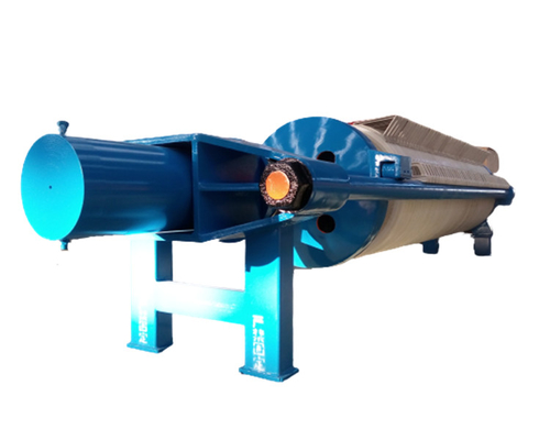 800mm Round Plate Filter Press for High Pressure Solid Liquid Separation with Reinforced Polypropylene Plates