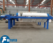 Solid Liquid Separation Round Plate Filter Press Equipment With High Filtration Pressure