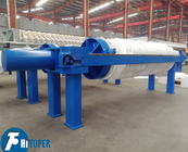 Ceramic Wastewater Treatment Filter Press System 20m2 With Sludge Pumps