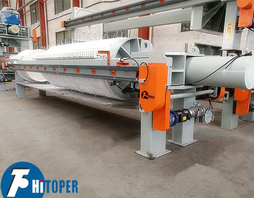 Automatic Round Plate Filter Press with Hydraulic System and 800mm PP Filter Plates for Industrial Solids Liquid Separation