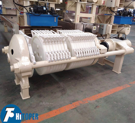 High Pressure Round Plate Filter Press for Clay / Kaolin Industry with and High Pressure PP Filter Plate