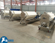 Small Food Area Wastewater Treatment Industrial Cotton Filter Press Round Shape Plates