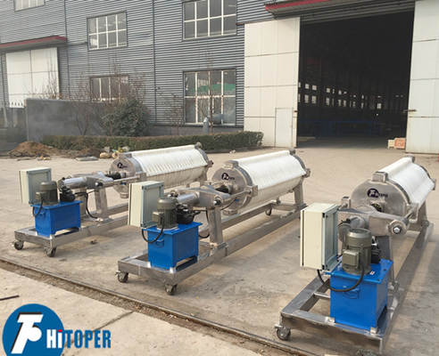 Convenient Operation Cotton Cake Filter Press for Enzymes and RNA Gelatin Filtration