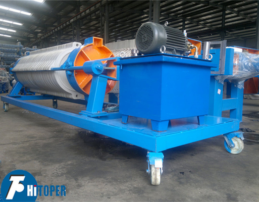 Plate And Frame Type Cotton Cake Filter Press For Solid-Liquid Separation In Paper Making Industry