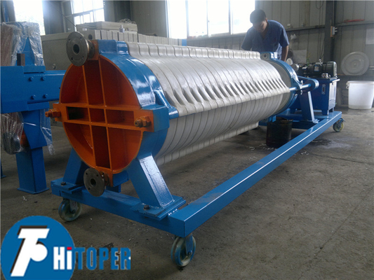 Large Filter Area Cotton Cake Filter Press for Clear and Transparent Liquid in High Precision Industry