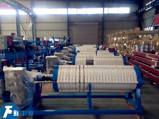 Large Filter Area Cotton Cake Filter Press for Clear and Transparent Liquid in High Precision Industry