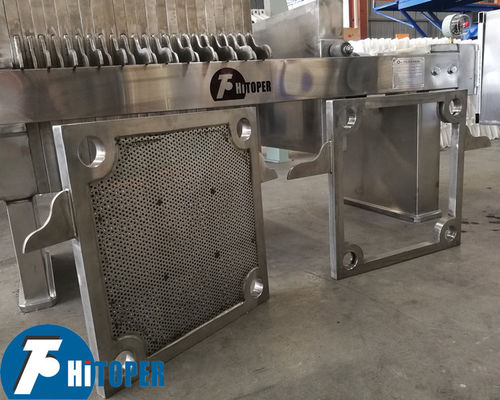 Stainless Steel Filter Press SS304 Chamber Type Separator Press with Hydraulic Power Pack and PLC Guided Operation System