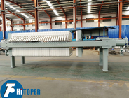 30m2 Chamber Filter Press with 870mm PP Plate for Electroplating Wastewater Plant