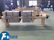 High Temperature Cast Iron Plate And Frame Filter Press Low Cake Moisture With 630*630 Cast Iron Plate