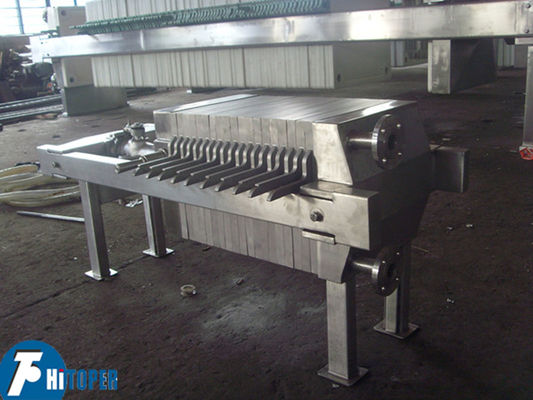 Stainless Steel Filter Press Designed With Ss304 Plates For Filtration Of Liquid Medicine Juice Syrup And Fine Chemicals