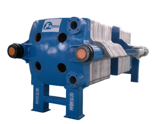 Heavy Duty Plate and Frame Filter Press Suitable for Dewatering and Filtration of High Temperature Industrial Materials