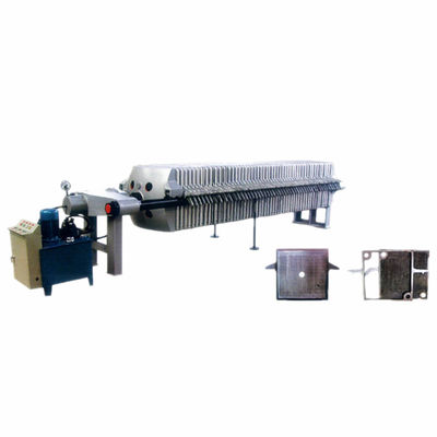 Durable Cast Iron Filter Press Designed to Withstand High Pressure and Temperatures up to 300 Degree Celsius for Filtration Processes