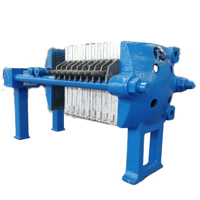 Industrial Cast Iron Filter Press with Plate and Frame Structure for High Temperature and High Pressure Filtration