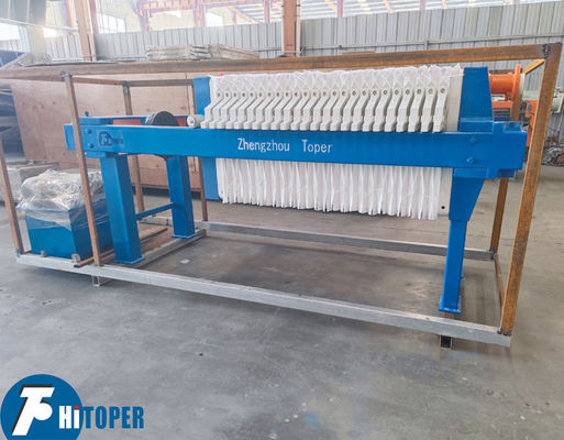 630X630mm Chamber Plate Hydraulic Pressing Filter Machine for Solid-liquid Separation in Environmental Protection Industry