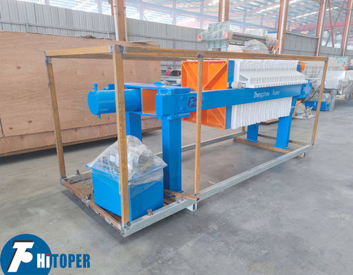 630X630mm Chamber Plate Hydraulic Pressing Filter Machine for Solid-liquid Separation in Environmental Protection Industry