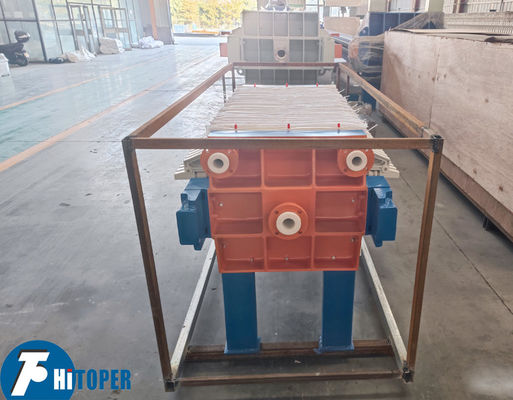 630X630mm Chamber Plate Hydraulic Pressing Filter Machine for Solid-liquid Separation in Environmental Protection Industry