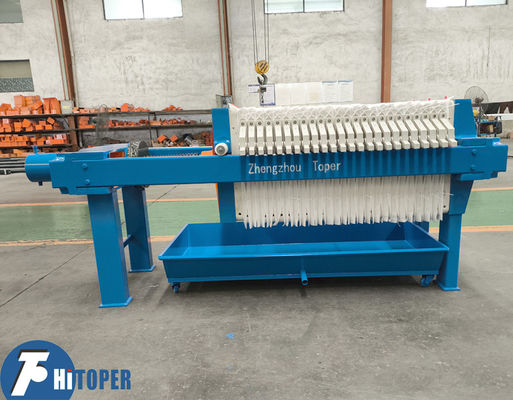 630x630mm Recessed Plate Chamber Filter Press Manual Jack Filter Press Suitable for Small Scale Filtering