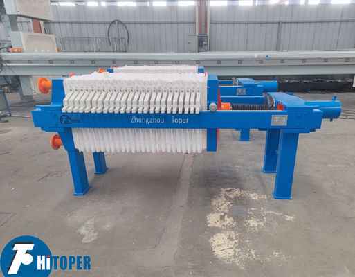 CE Certificate 0.6Mpa High Pressure Filter Machine 630mm Plate Industrial Fitler Press Filter Area Of 30m2
