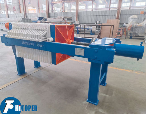 Manual Cake Discharge Automatic Hydraulic Compress Wastewater Filtration Industrial Filter Press