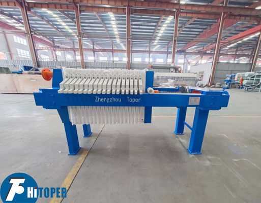 Manual Cake Discharge Automatic Hydraulic Compress Wastewater Filtration Industrial Filter Press