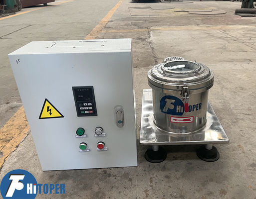 Platform Base Centrifuge Solid Liquid Separator with Top Discharge and Intermittent Operation for Centrifugal Filtration
